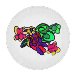 Parrot joy forest  schneidebrett