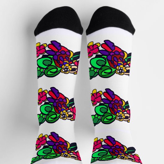 Parrot joy forest  socken (Oben)