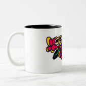 Parrot joy forest zweifarbige tasse (Links)