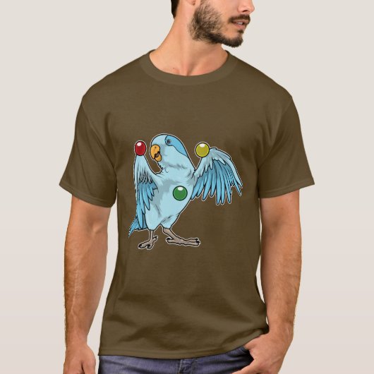 Parrot Juggler Juggle T-Shirt (Vorderseite)