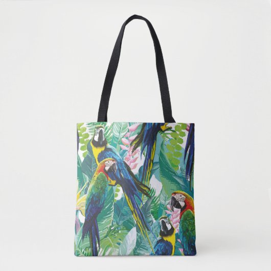 Parrot Jungle Bird Tasche (Vorderseite)