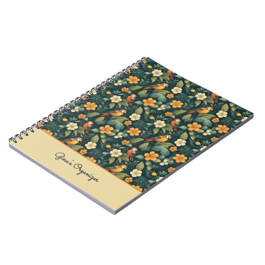 Parrot Jungle Notizblock (Linke Seite)