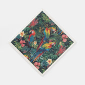 Parrot Jungle Paper Napkins Serviette (Ecke)