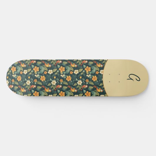 Parrot Jungle Skateboard (Horizontal)