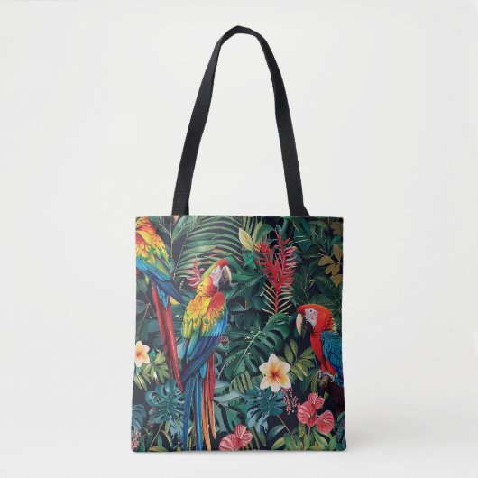 Parrot Jungle Tasche (Vorderseite)