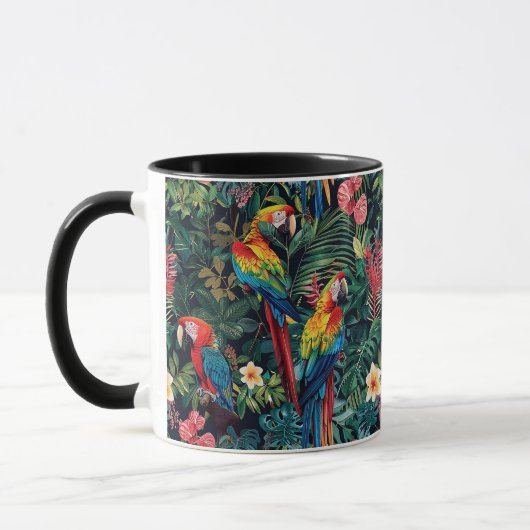 Parrot Jungle Tasse (Links)