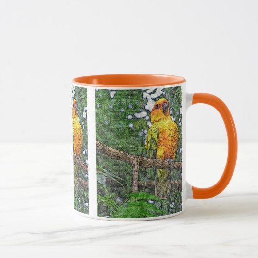 "PARROT" KAFFEE-TASSE TASSE (Rechts)