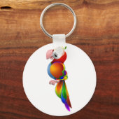 Parrot Keychain Schlüsselanhänger (Vorderseite)