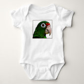 Parrot / La Cotorra Baby Strampler (Vorderseite)