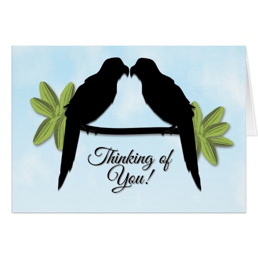 Parrot Liebe Denken Sie an Sie selbst (Vorderseite (Horizontal))