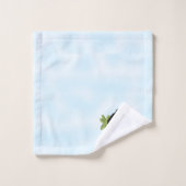 Parrot Liebe Monogram Badhandtuch Set (Waschlappen)