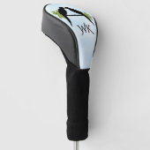 Parrot Liebe Monogram Golf Headcover (angewinkelt)