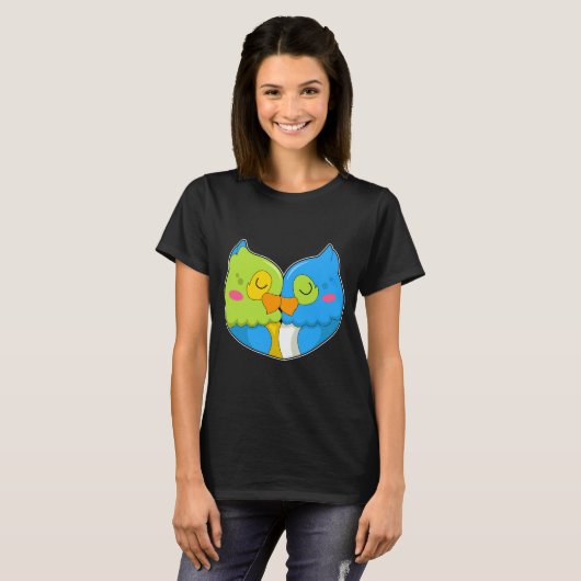 Parrot Love T-Shirt (Vorne ganz)