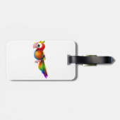 Parrot Luggage Tags Gepäckanhänger (Rückseite horizontal)