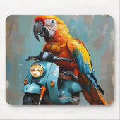 Parrot-Maus Mousepad (Vorne)