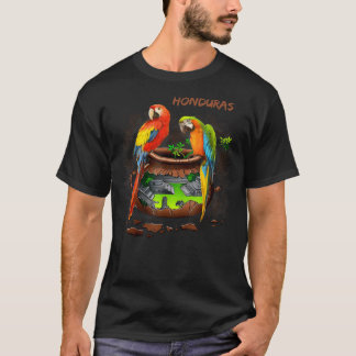 Parrot Message spricht Honduras Copan Loros T-Shirt