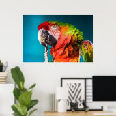 Parrot Modern Photography Poster (Heimbüro)