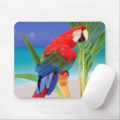 Parrot Mouse Pad Mousepad (Mit Mouse)