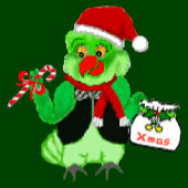 Parrot Nutcracker Karte