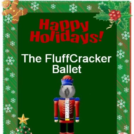 Parrot Nutcracker Karte