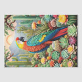 Parrot Paradise - Decoupage - Seidenpapier (Vorderseite)