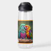 Parrot Paradise Trinkflasche (Rückseite)