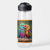 Parrot Paradise Trinkflasche (Vorne)