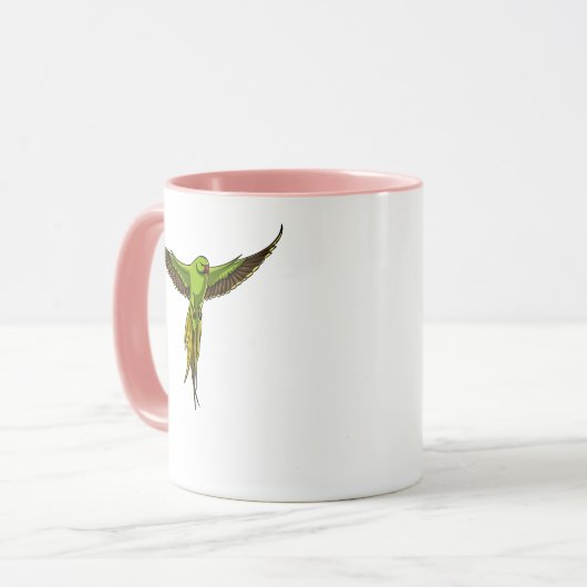 Parrot Parakeet Bird Tasse (Vorderseite Links)