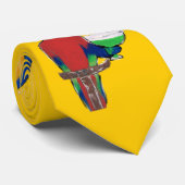 Parrot Party Krawatte (Gerollt)