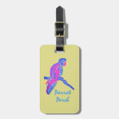 Parrot Perch Gepäckanhänger (Vorderseite vertikal)