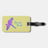 Parrot Perch Gepäckanhänger (Rückseite horizontal)