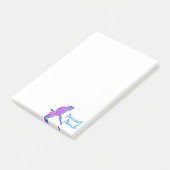 Parrot Perch Post-It Notes Klebezettel (angewinkelt)