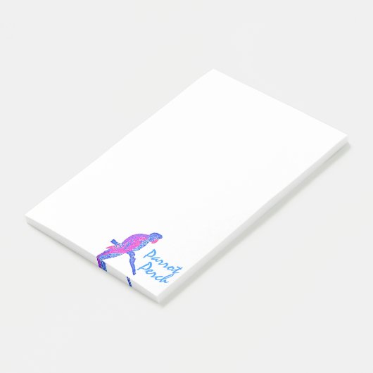 Parrot Perch Post-It Notes Klebezettel (angewinkelt)
