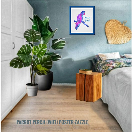 Parrot Perch Poster