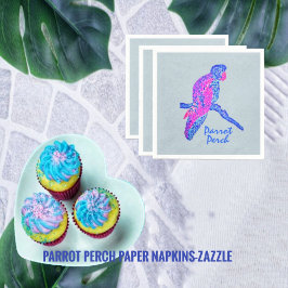 Parrot Perch Serviette