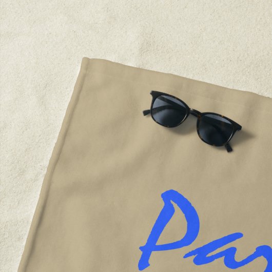 Parrot Perch Strandtuch (Beispiel)