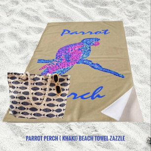Parrot Perch Strandtuch