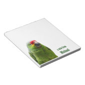 Parrot Personalisiert Notepad Notizblock (angewinkelt)