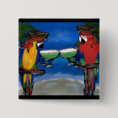 Parrot Pirates Button (Vorderseite)