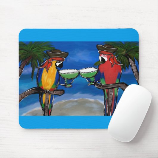 Parrot Pirates Mousepad (Mit Mouse)
