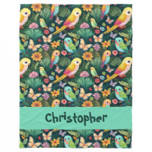 Parrot Playground: A Vibrant Dance of Tropical