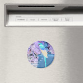 Parrot Pop Art Magnet (In Situ (Geschirrspüler))