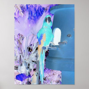 Parrot Pop Art Poster