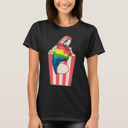 Parrot Popcorn T-Shirt (Vorderseite)