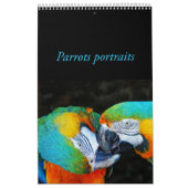 Parrot Portraits Kalender (Titelbild)