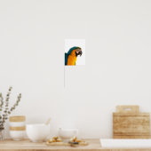 Parrot Post-it Notes Poster (Küche)