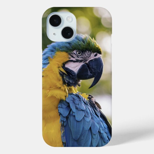 Parrot-Profil-Portrait-Foto Case-Mate iPhone Hülle (Rückseite)