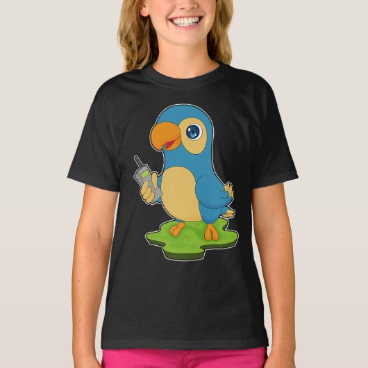 Parrot Radio T-Shirt (Vorderseite)