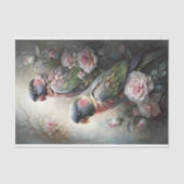 Parrot Reverie Decoupage Seidenpapier (Vorderseite)