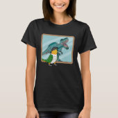 Parrot & Rex Reflection I Black headed Caique T-Shirt (Vorderseite)